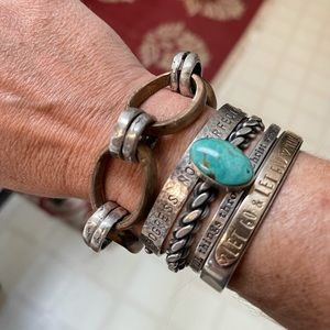 Love Token 2 Tone Bracelet